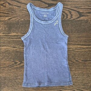 American Eagle Outfitters Blue Tank Top